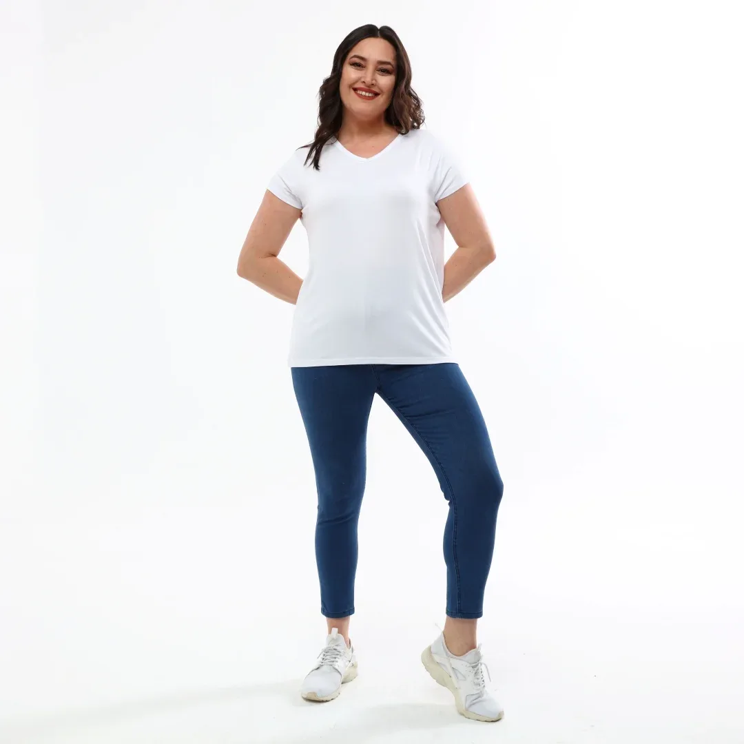 Basic Bluz - Beyaz